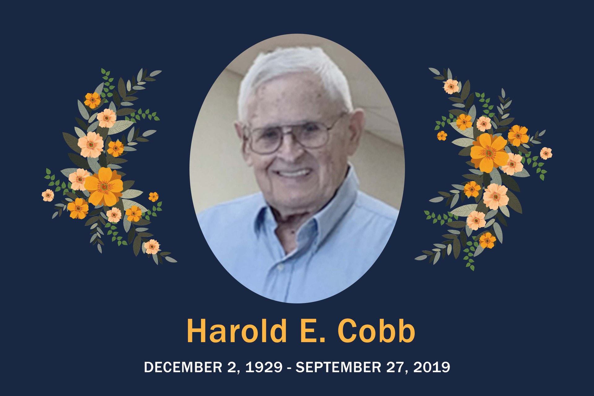 Obituary Harold Cobb