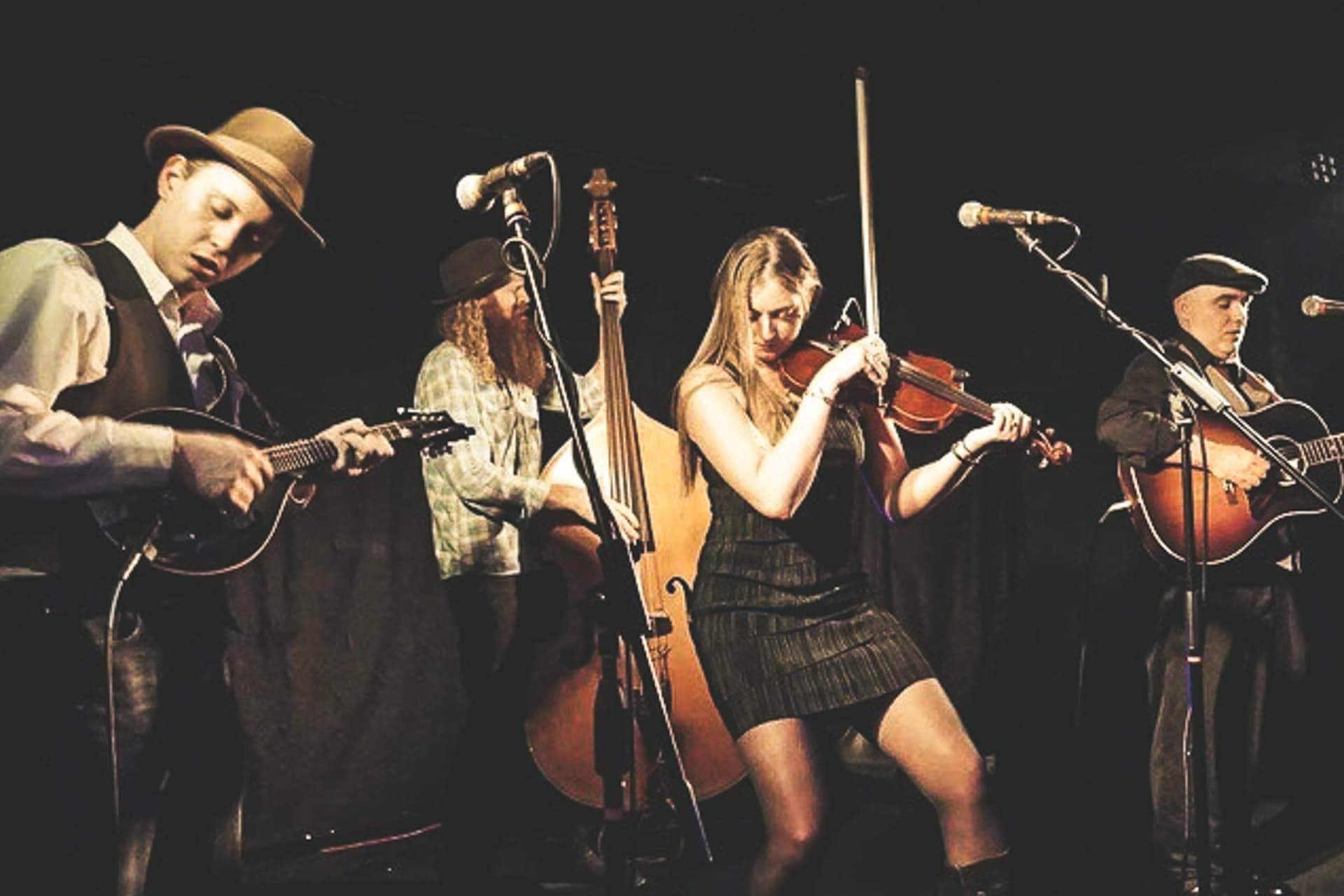 The Jakob's Ferry Straggler, led by fiddle player and vocalist, Libby Eddy, will perform in Thyme Bistro in Weston on October 7 to benefit cancer patients.