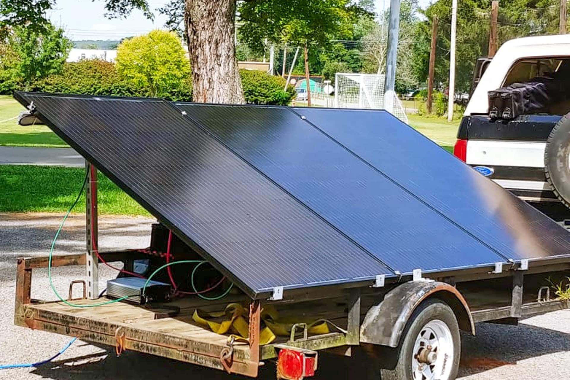 Saturday's third annual Riverfest solely solar-powered