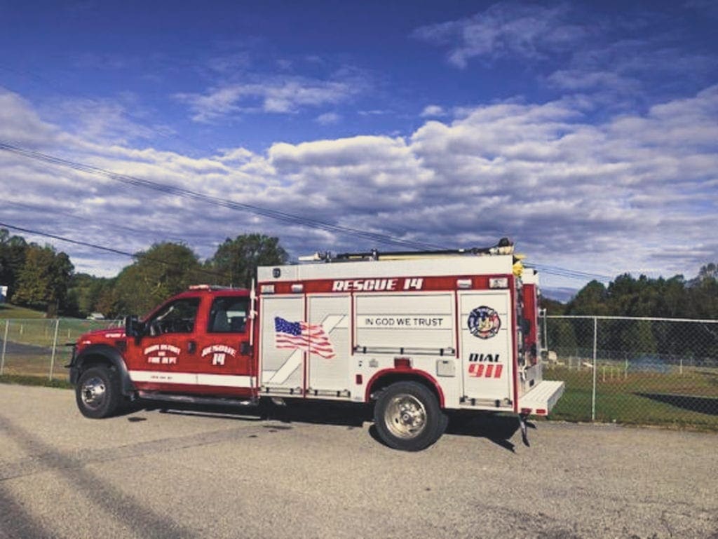 Rock Cave Elementary School Fire Safety Week