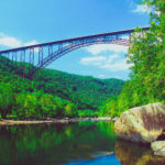 New River Gorge Bridge longest steel arch bridge in the world. Photo by David Fattaleh