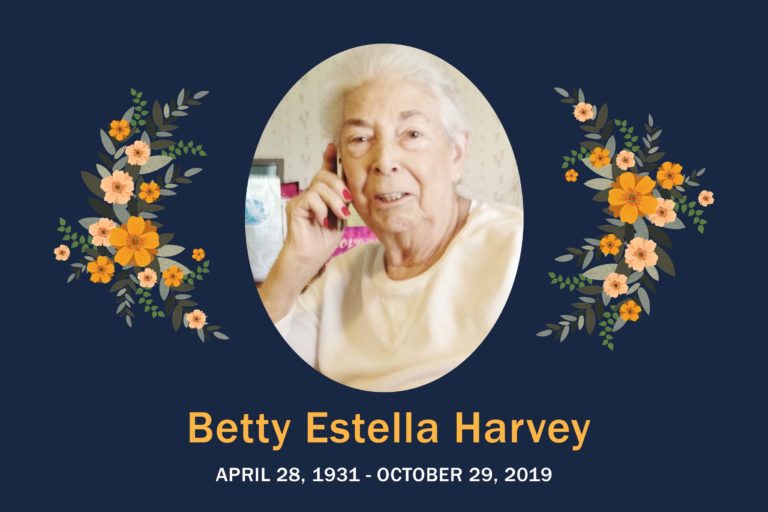 Obituary Betty Harvey
