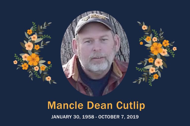 Obituary Mancle Cutlip