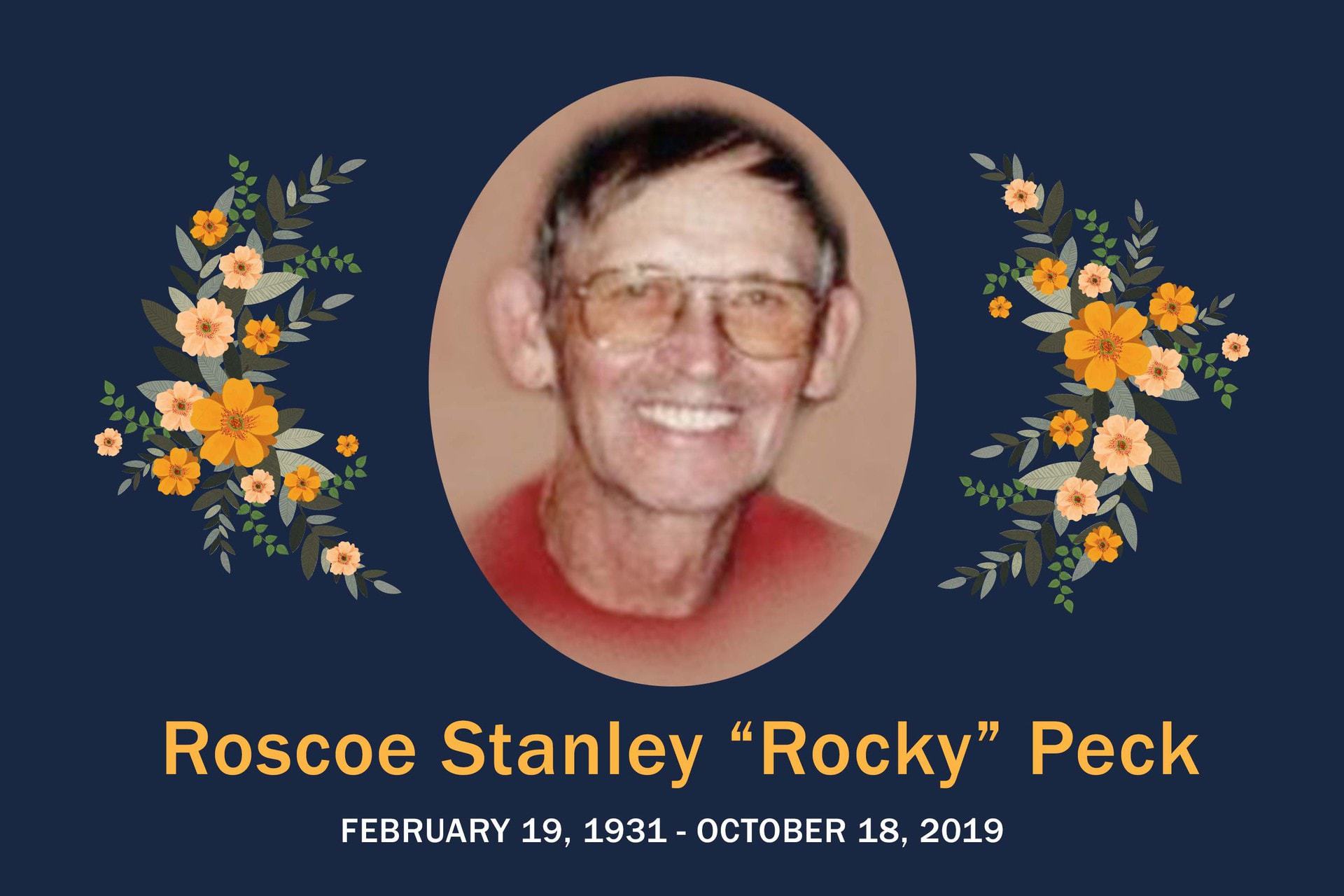 Obituary Rocky Peck