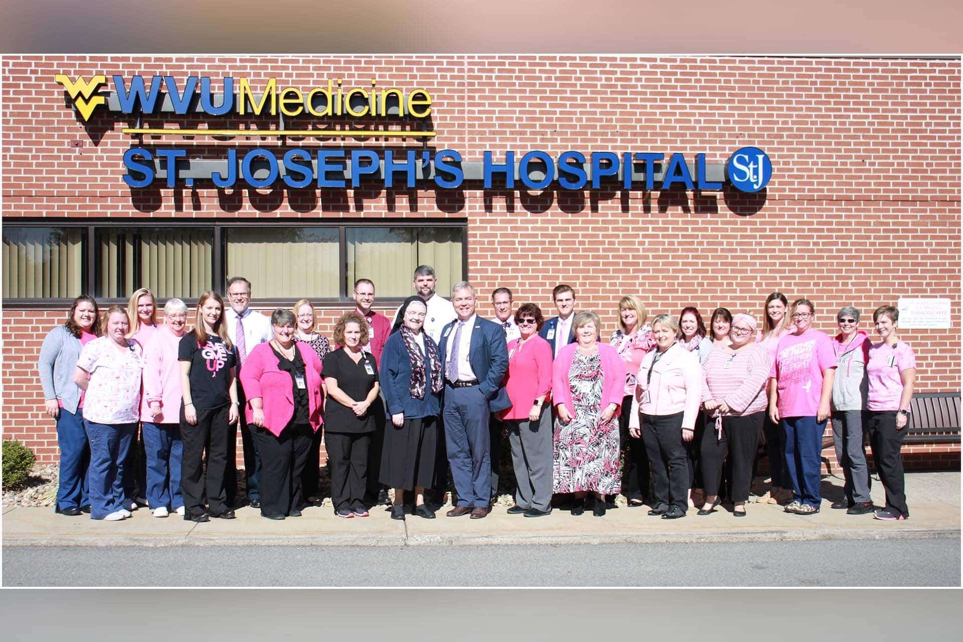 St Josephs Hospital recognizes breast cancer awareness month