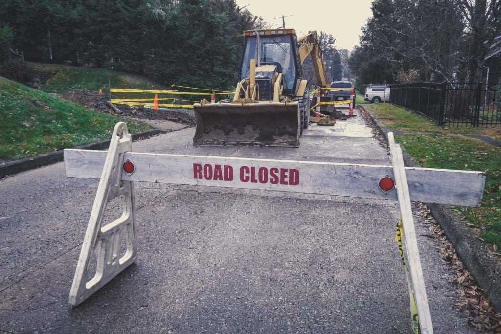 Road Closed