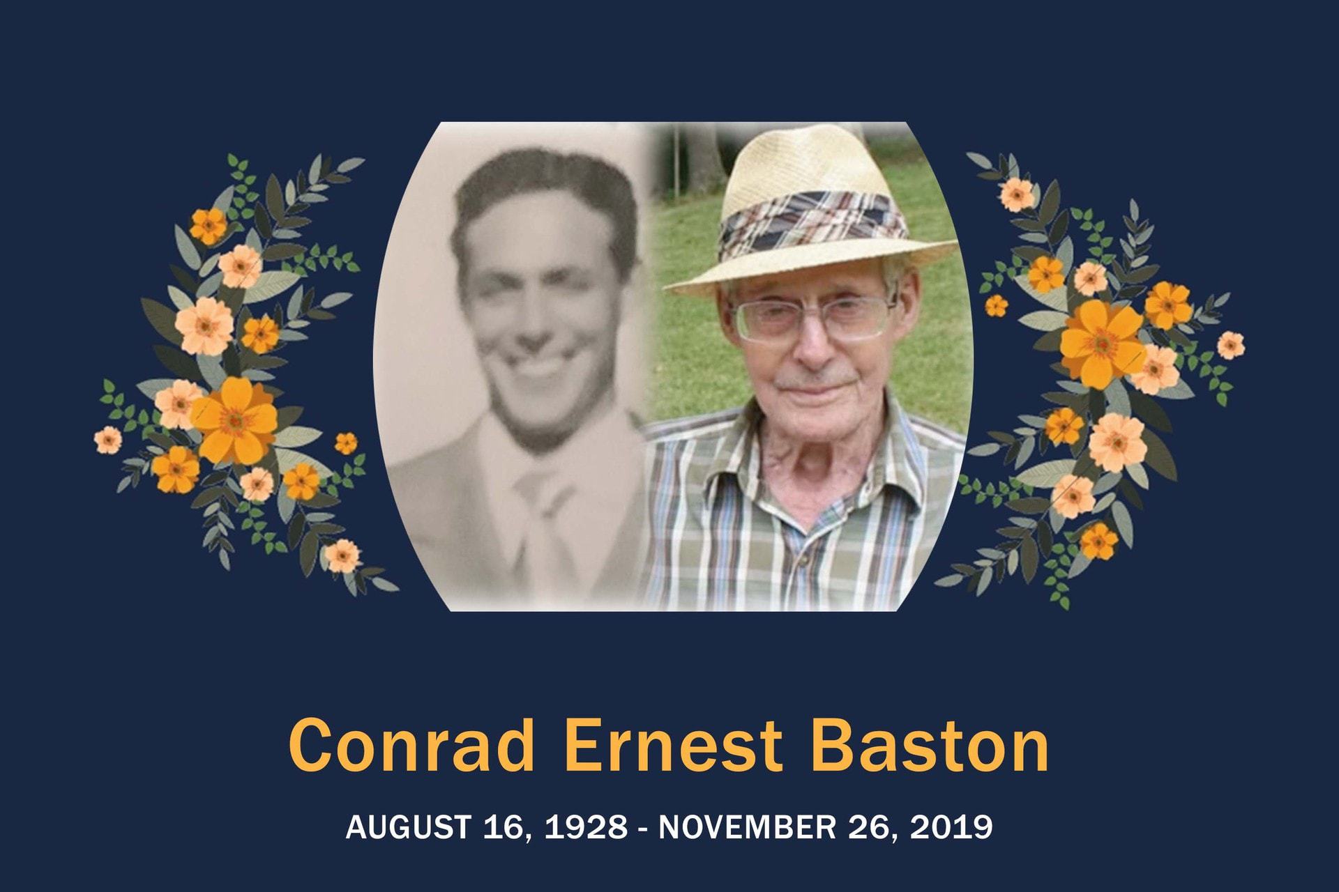 Obituary Conrad Baston