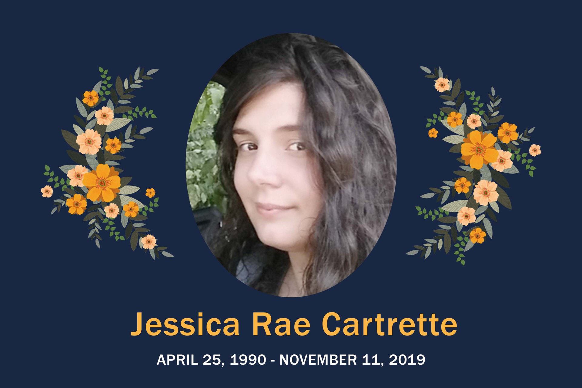 Obituary Jessica Cartrette