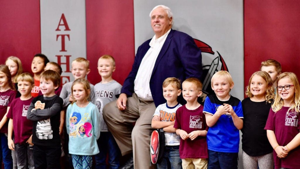 Gov. Justice recognizes Athens Elementary School for Balanced Scorecard accomplishments