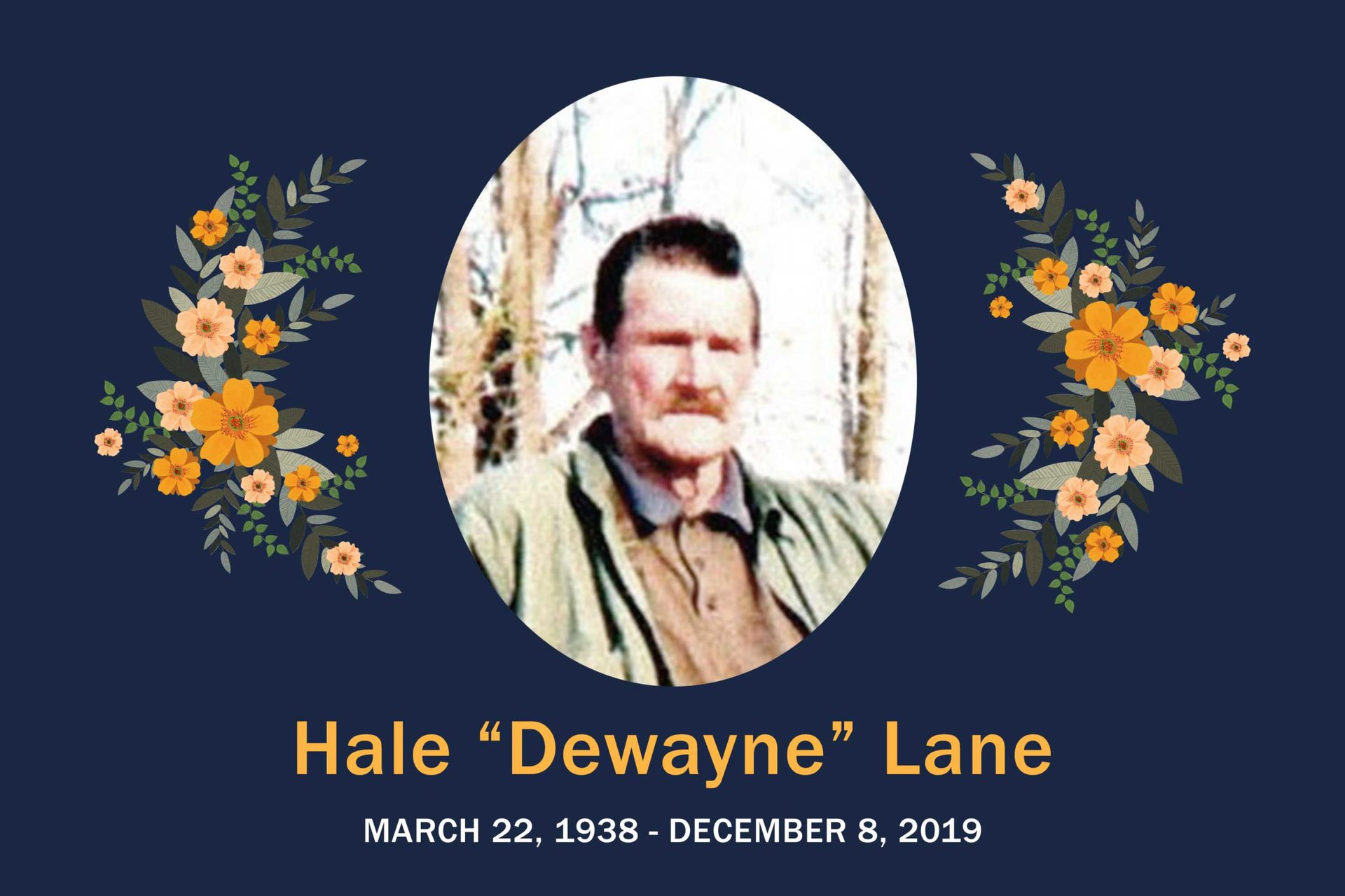 Obituary Dewayne Lane