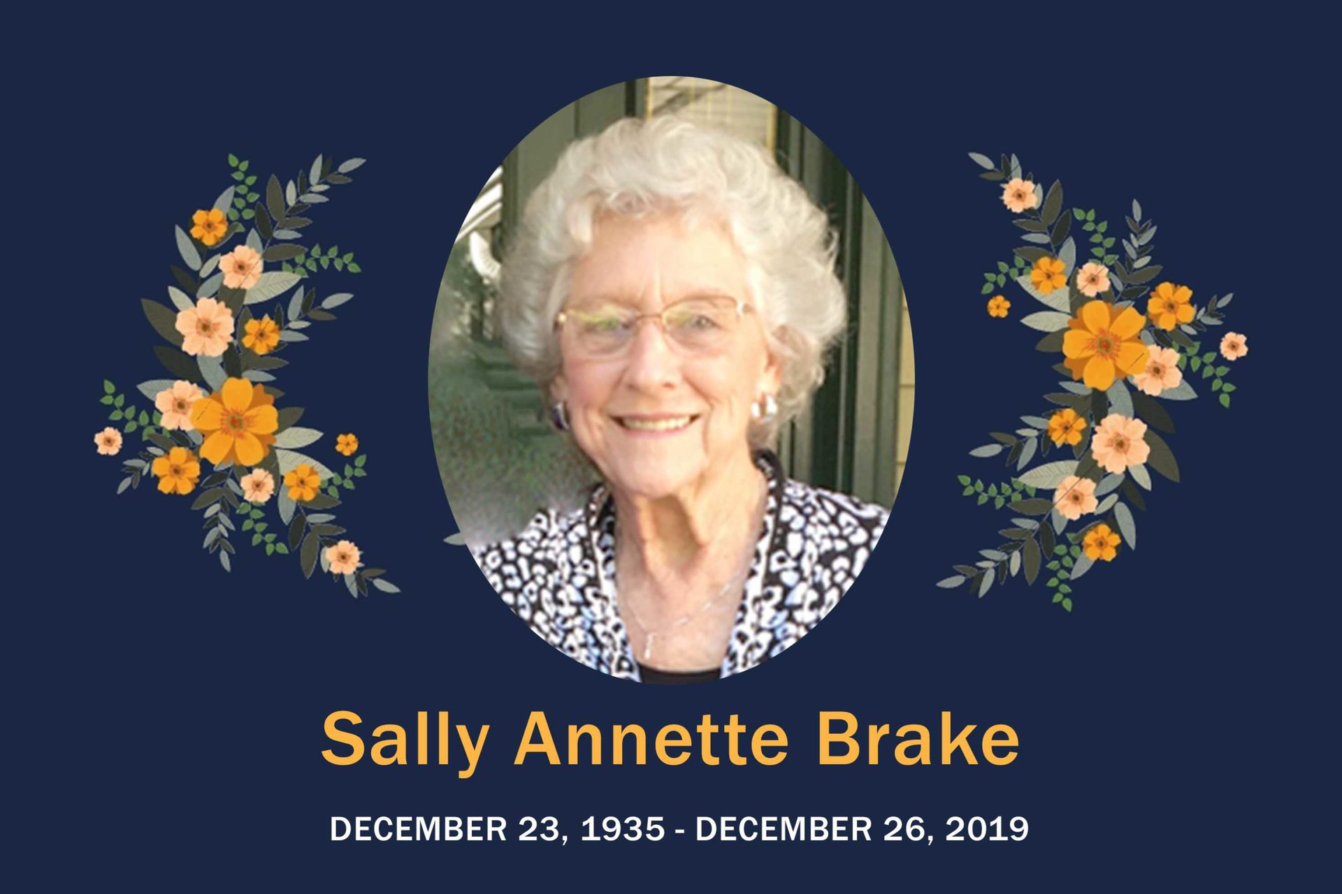 Obituary Sally Brake