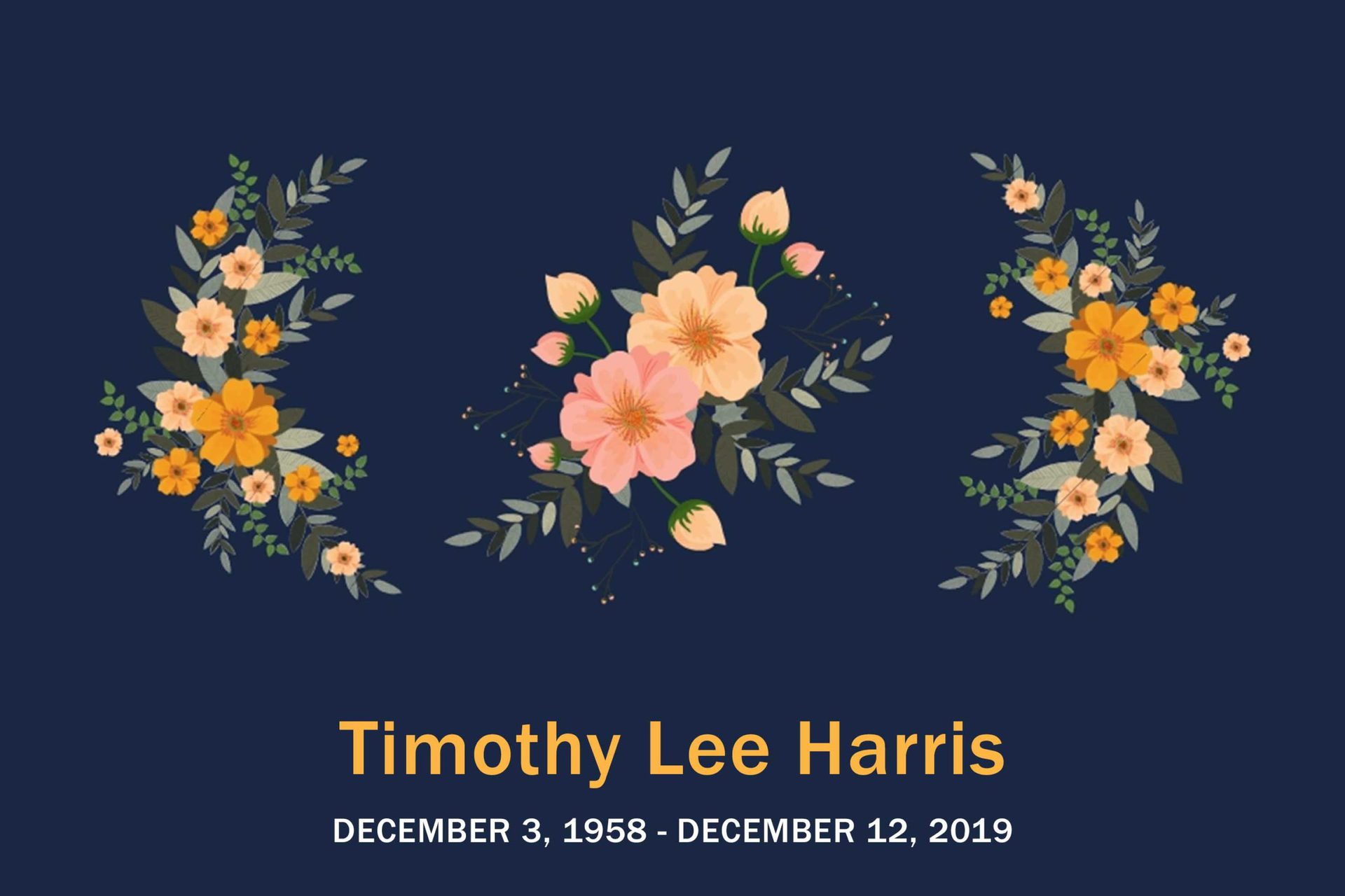 Obituary Timothy Harris