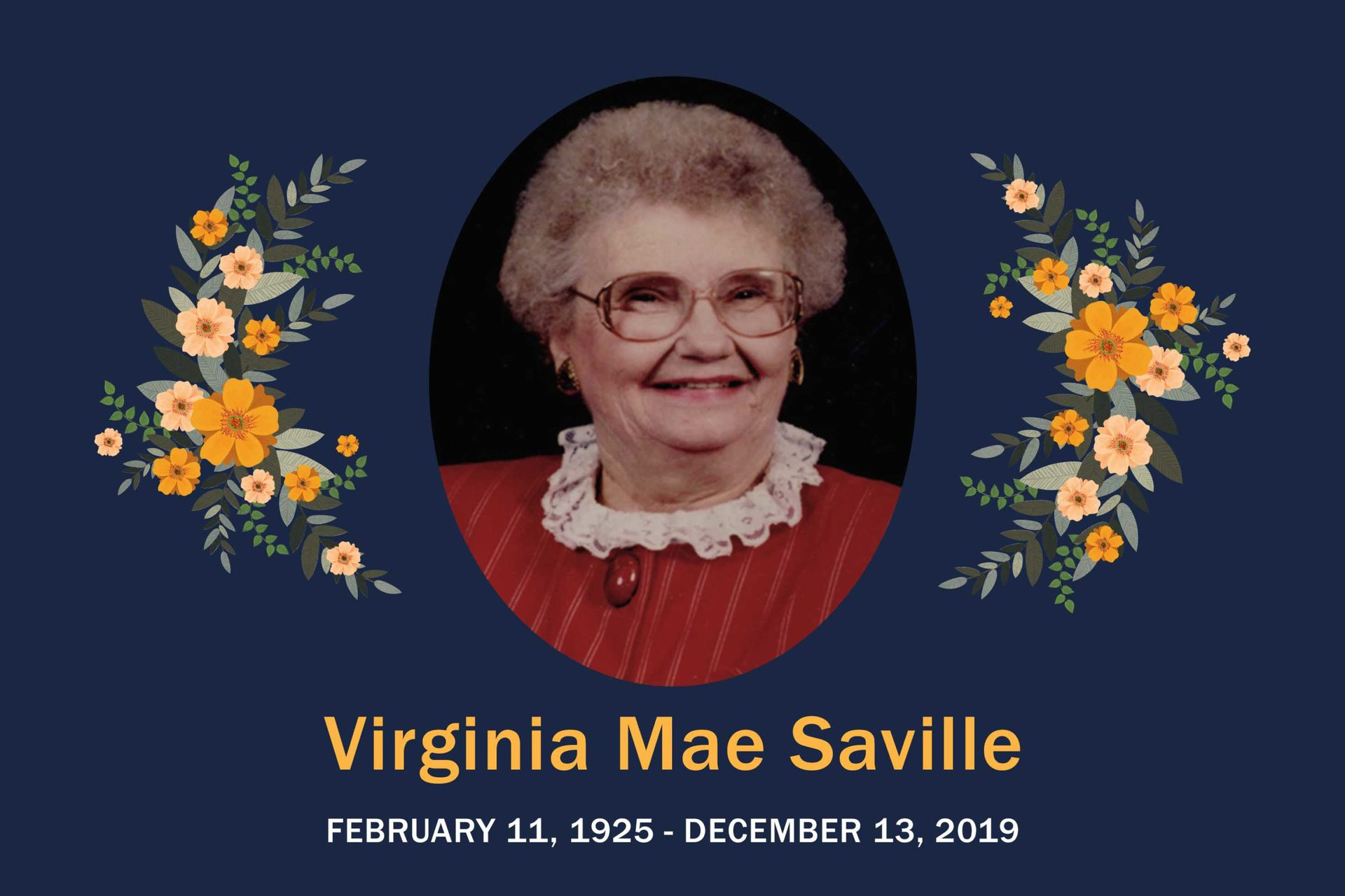 Obituary Virginia Saville