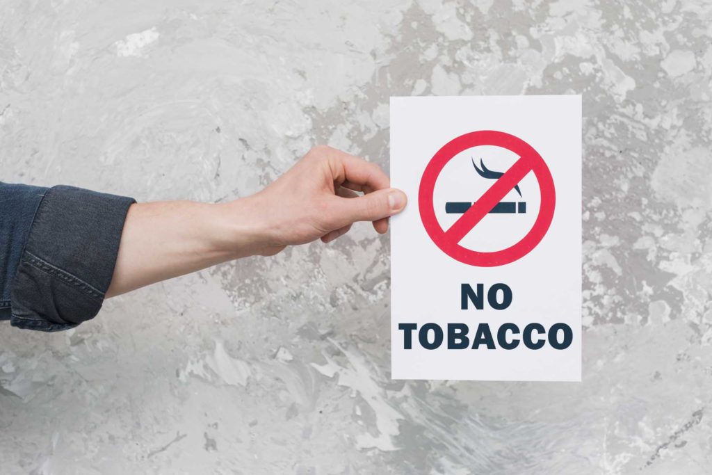 Tobacco Free No Smoking