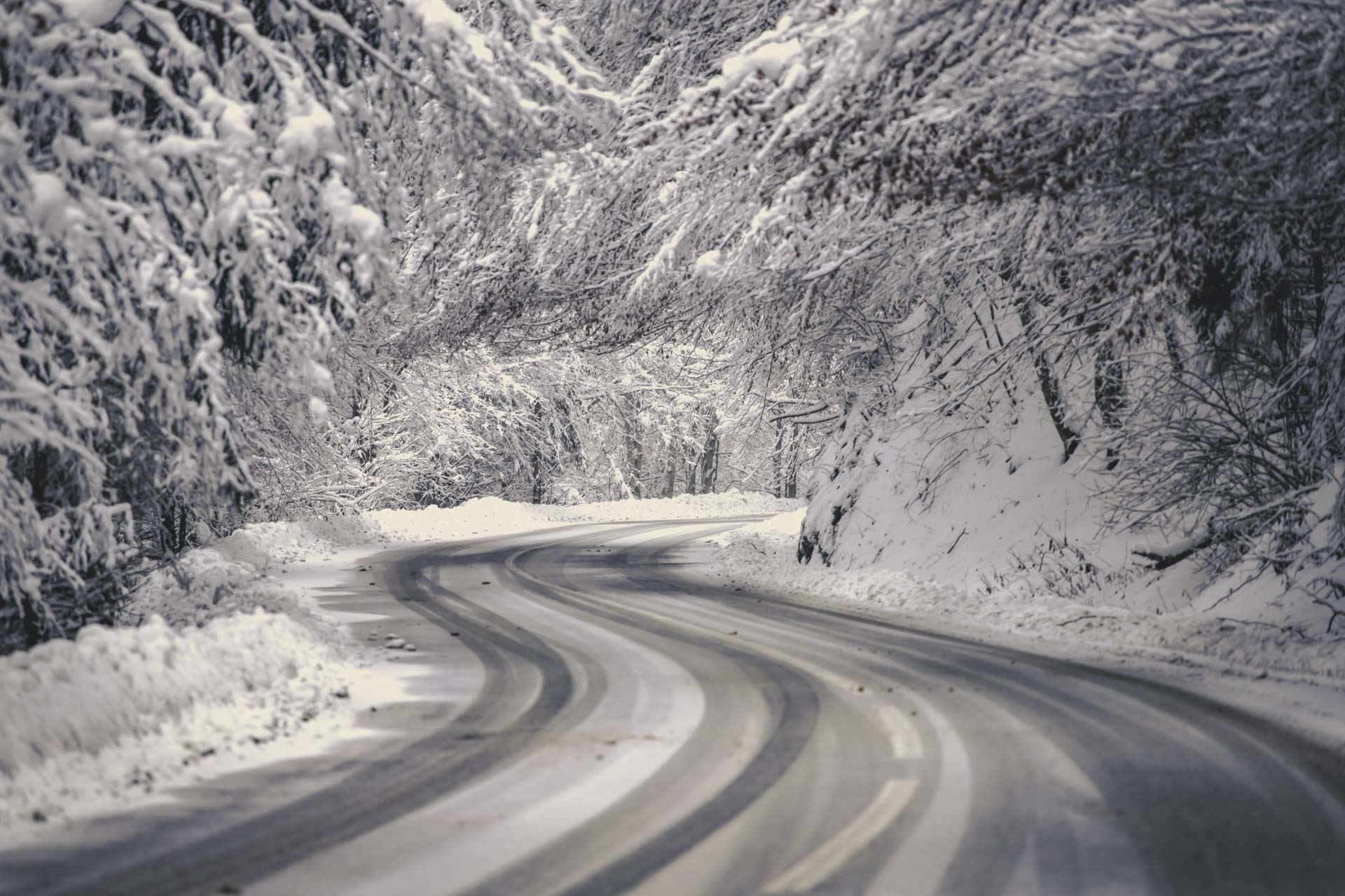 Winter Weather Snow Roads