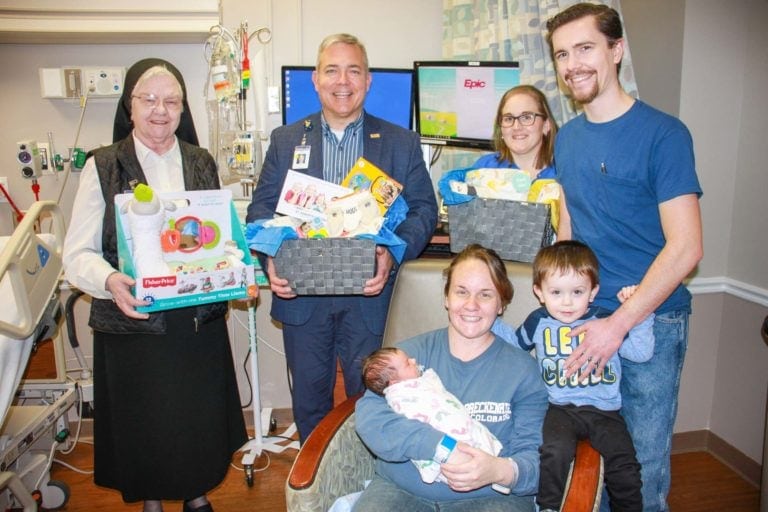 St Josephs Hospital First baby of 2020