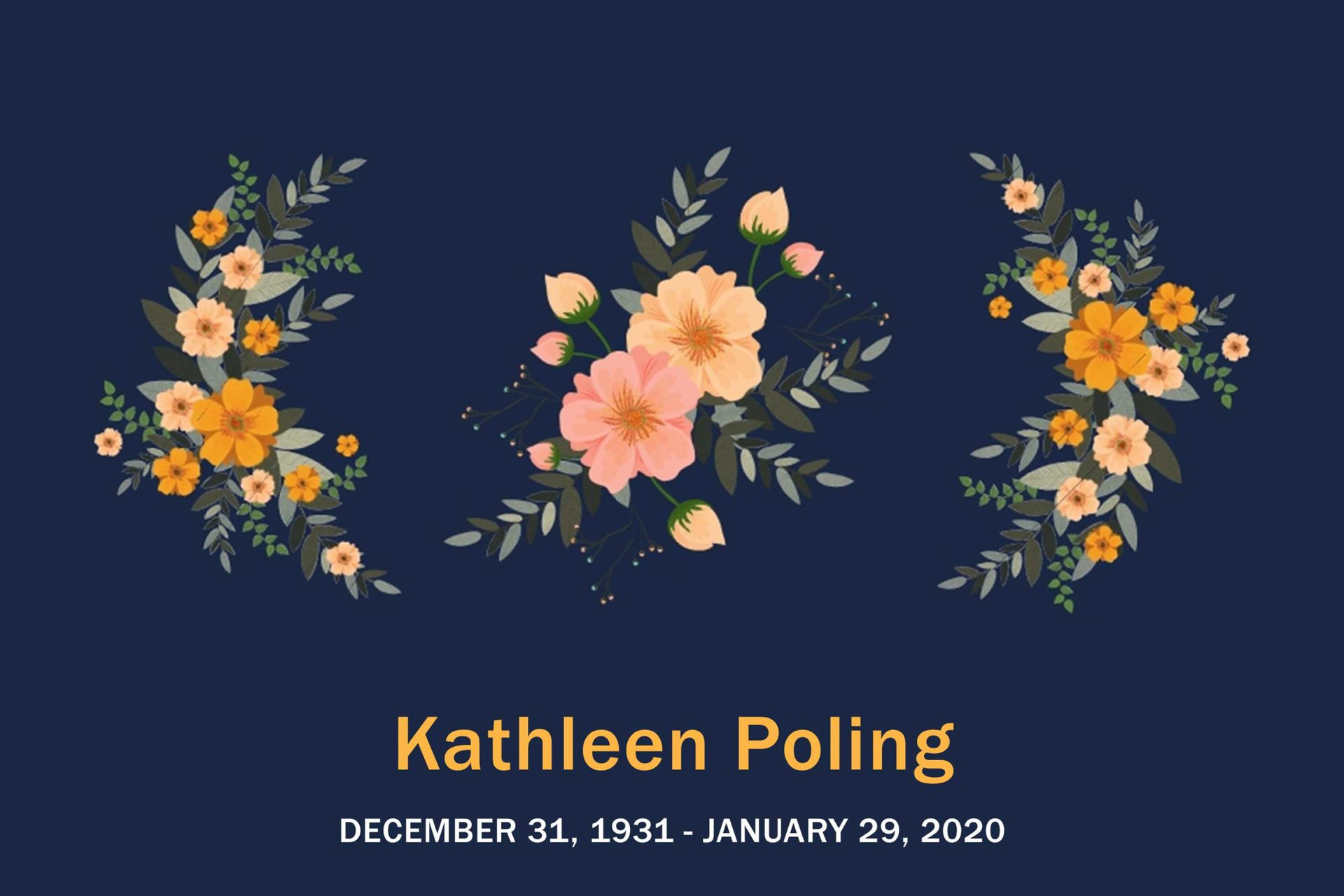 Obituary Kathleen Poling
