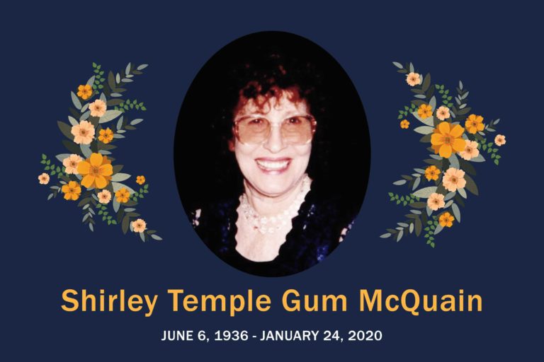 Obituary Shirley McQuain