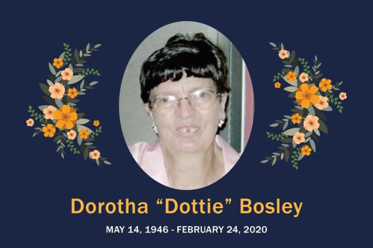 Obituary Dottie Bosley