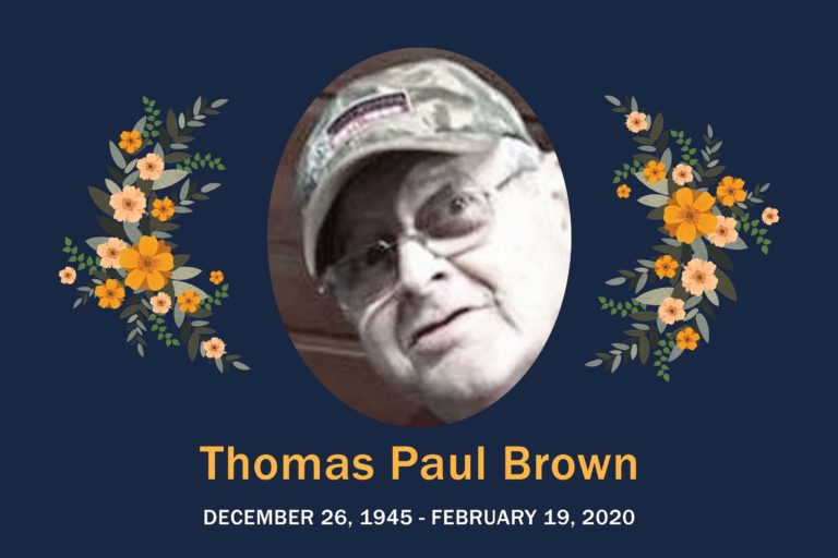Obituary Thomas Brown
