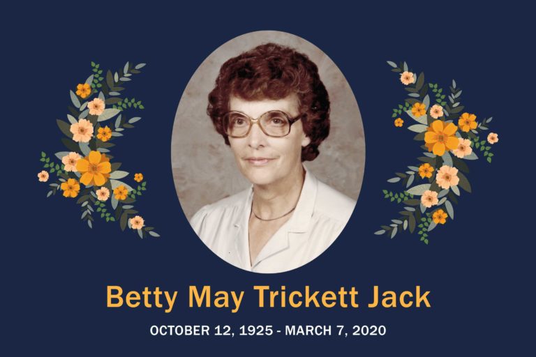 Obituary Betty Jack