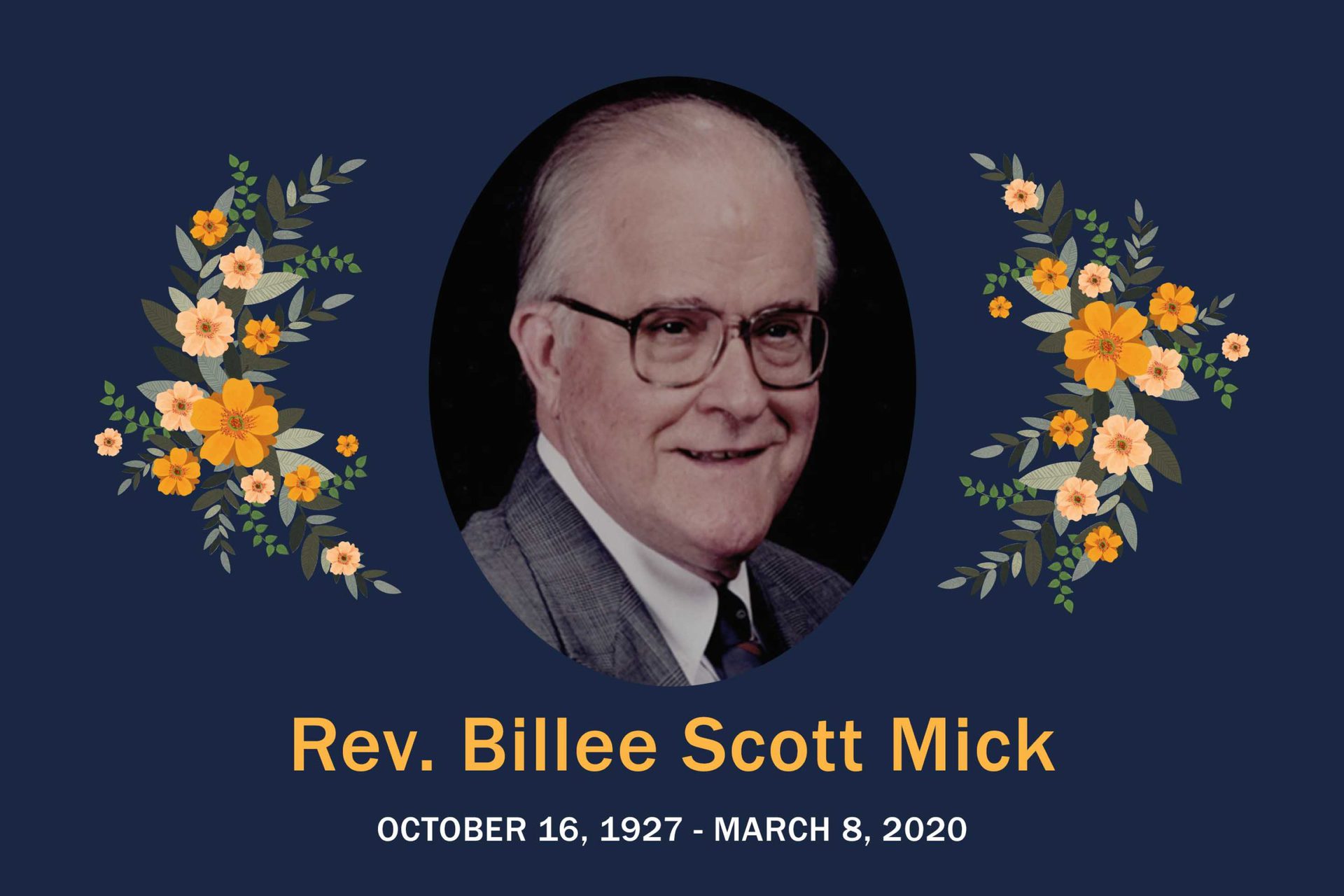 Obituary Billee Scott Mick