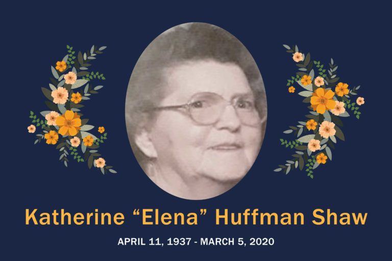 Obituary Elena Huffman