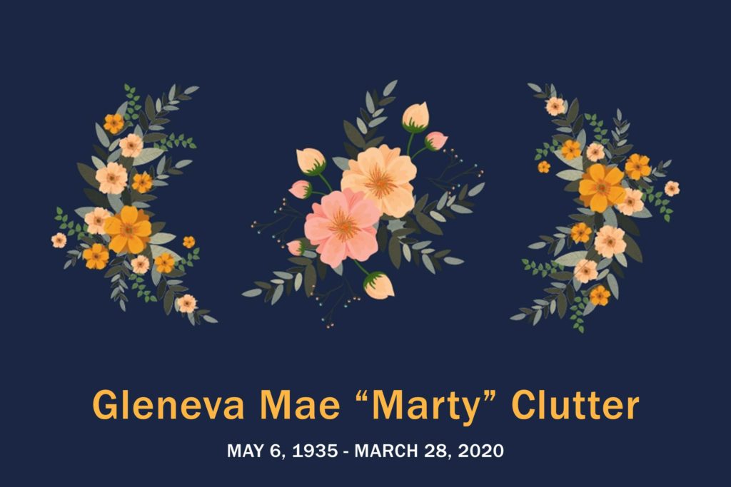 Obituary Marty Clutter
