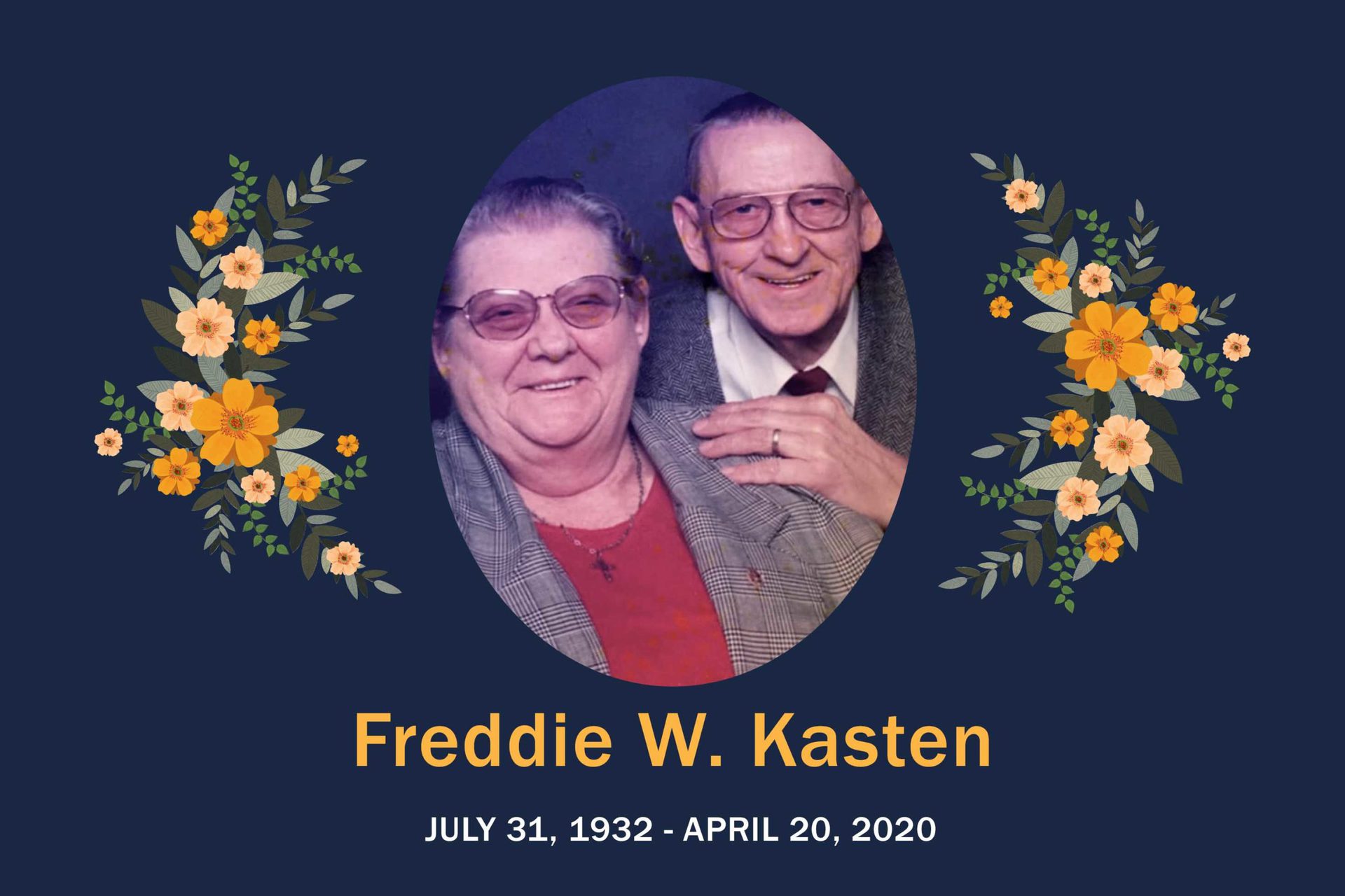 Obituary Freddie Kasten