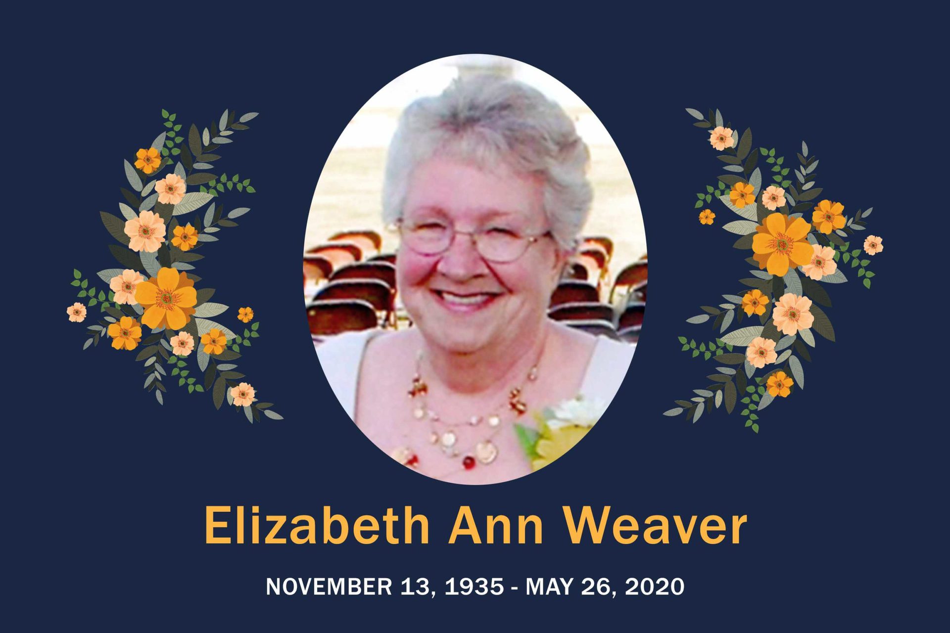 Obituary Elizaeth Weaver