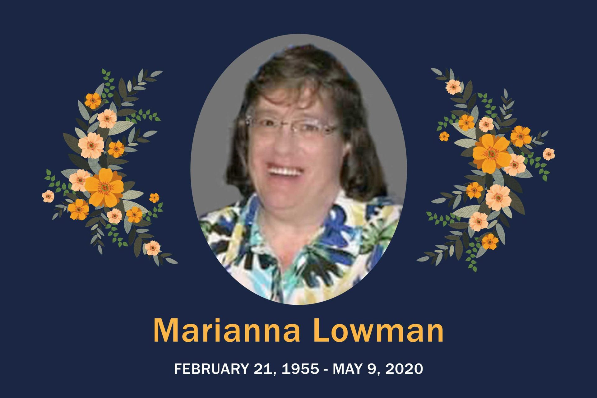 Obituary Marianna Lowman
