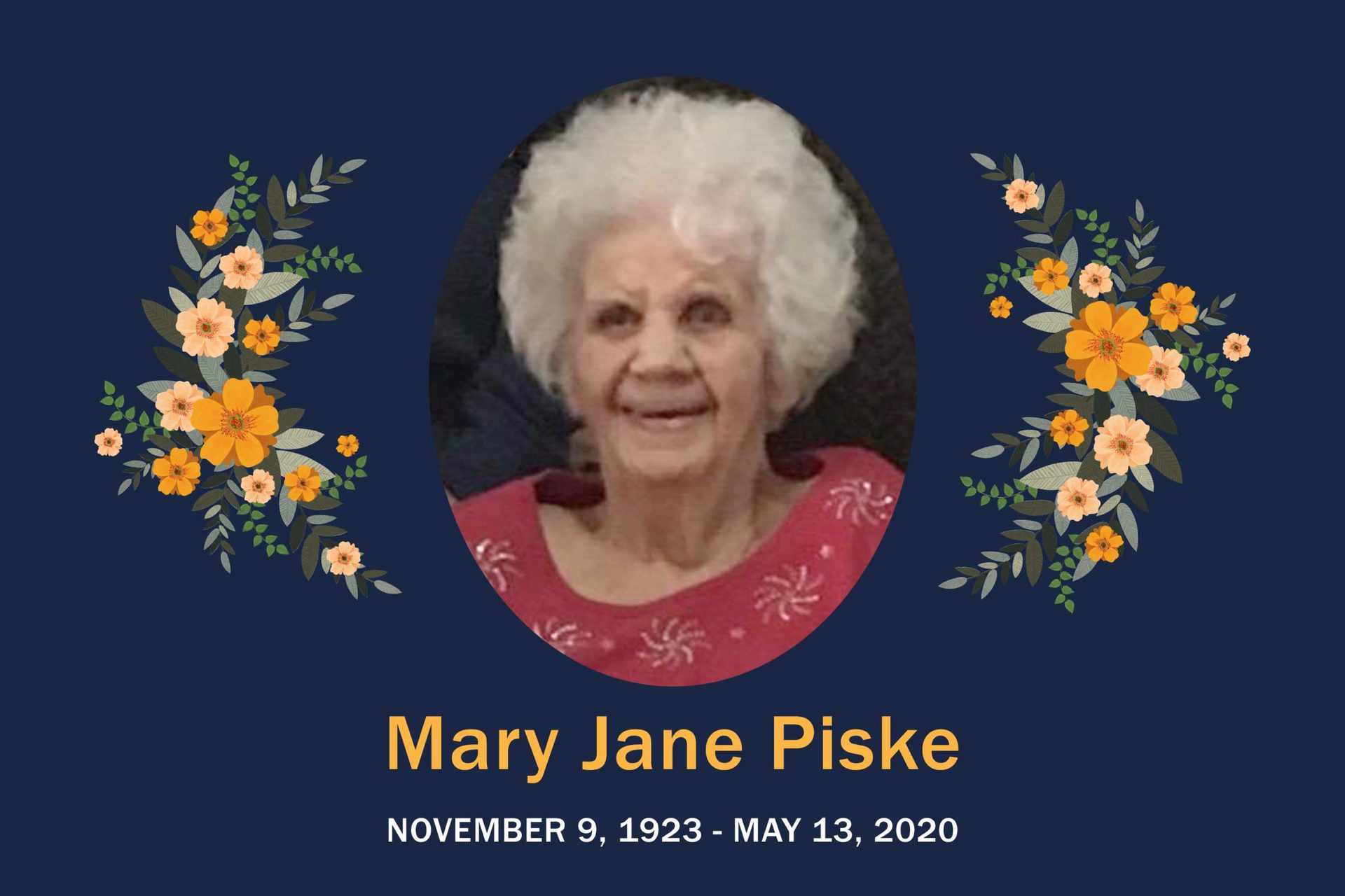 Obituary Mary Jane Piske