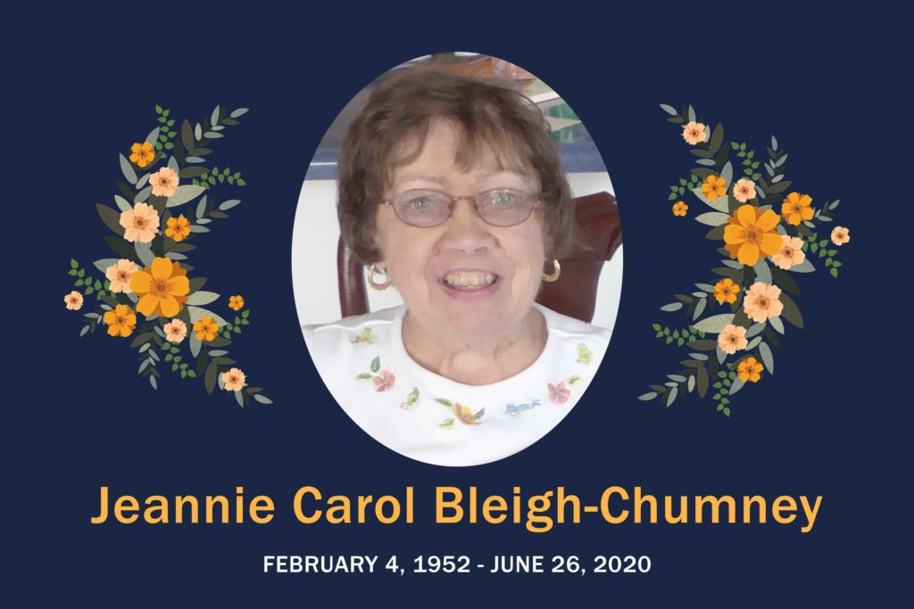 Obituary Bleigh-Chumney