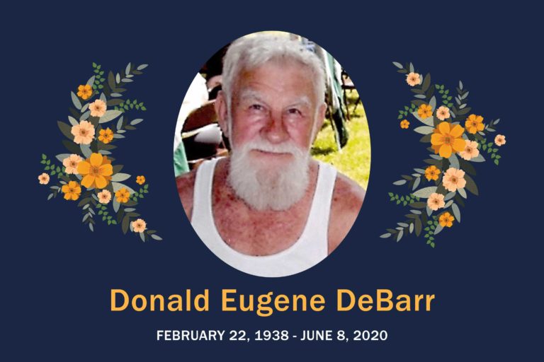Obituary Donald DeBarr