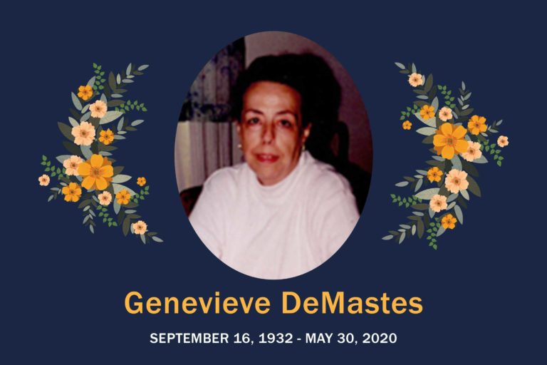 Obituary Genevieve DeMastes