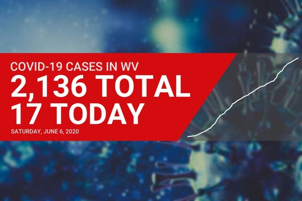 17 new cases of COVID-19 identified in West Virginia on Saturday