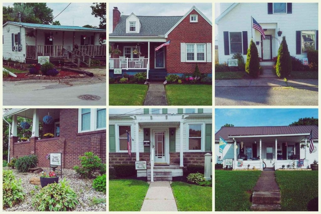 The Fred Brooks Garden Club Yards of the Month for June 2020