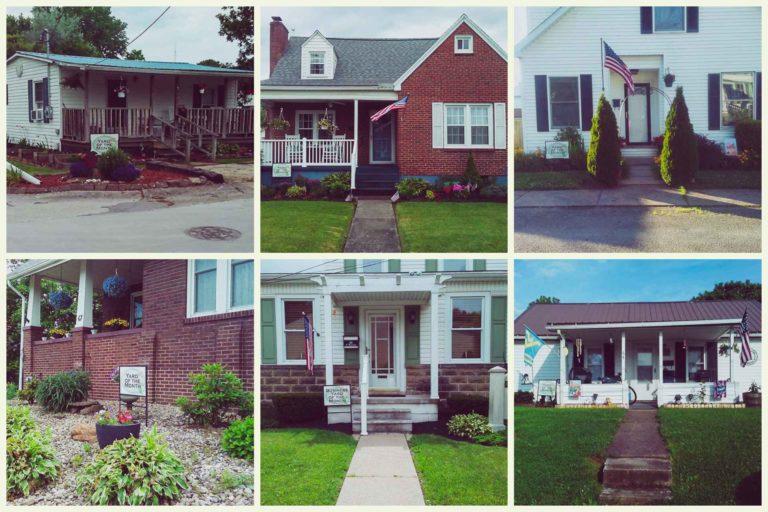 The Fred Brooks Garden Club Yards of the Month for June 2020