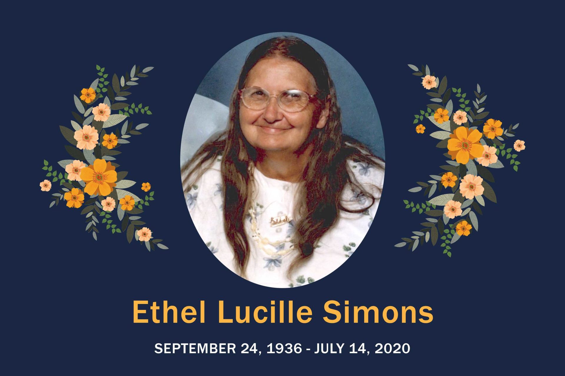 Obituary Ethel Simons