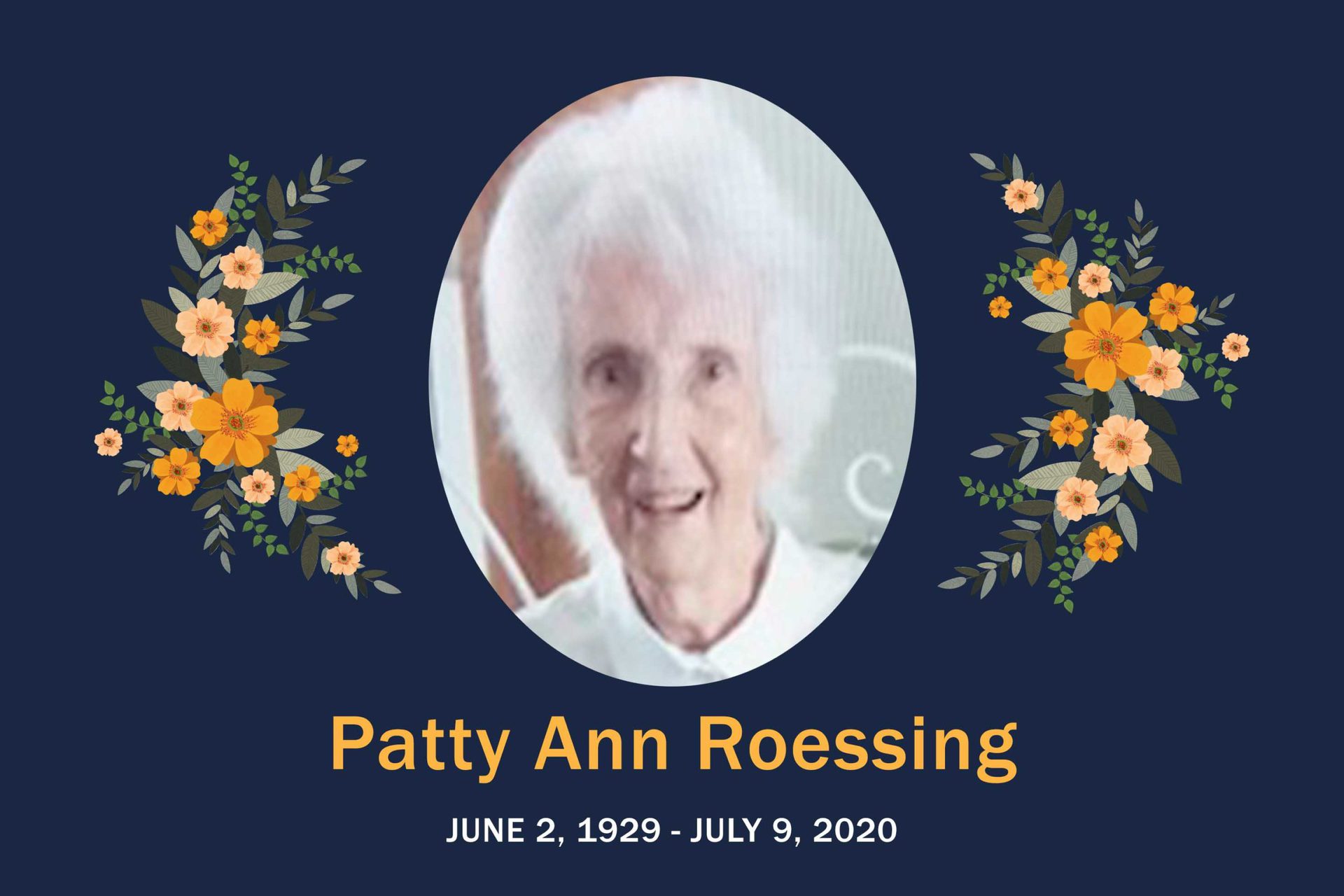 Obituary Patty Roessing