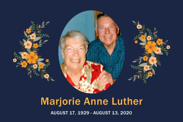 Obituary Marjorie Luther
