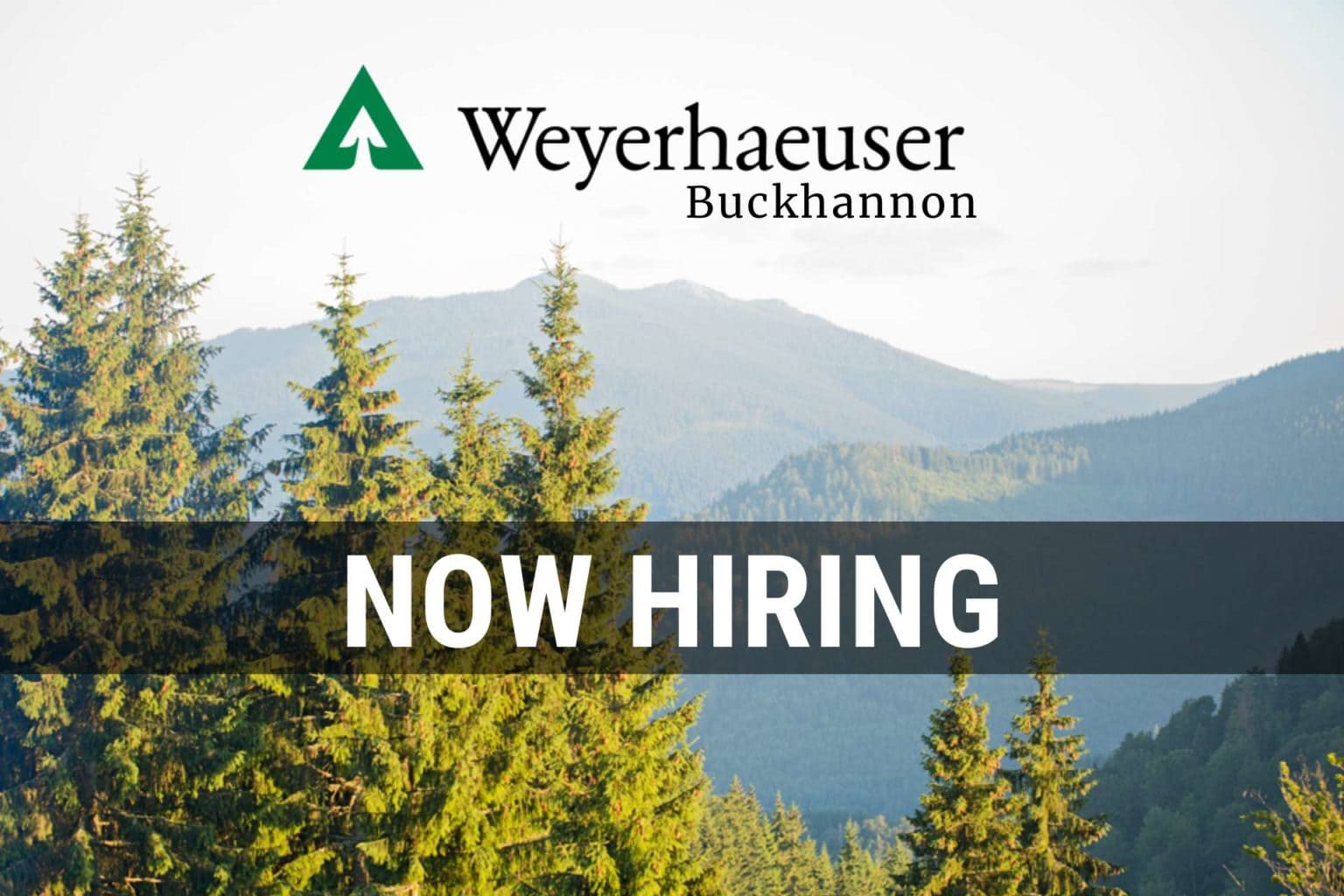 Weyerhaeuser in Buckhannon is hiring