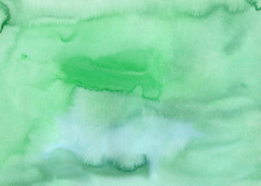 Green Watercolor