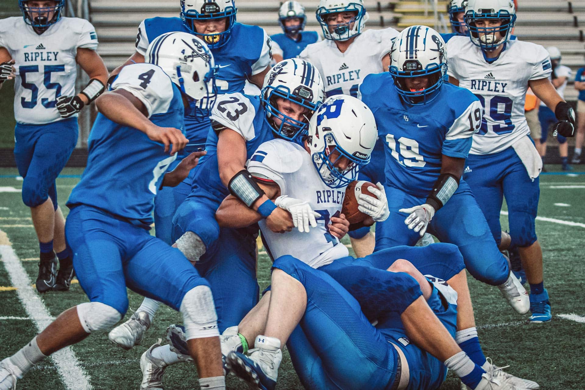 Sports Gallery B U Football Falls To Ripley 42 0