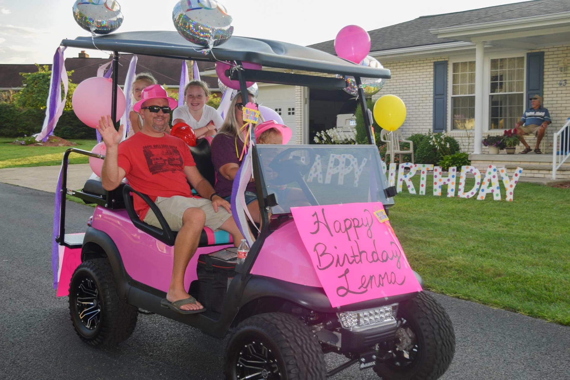 celebration of the century country club estates neighbors organize drive by birthday parade for lenora thomason country club estates neighbors organize