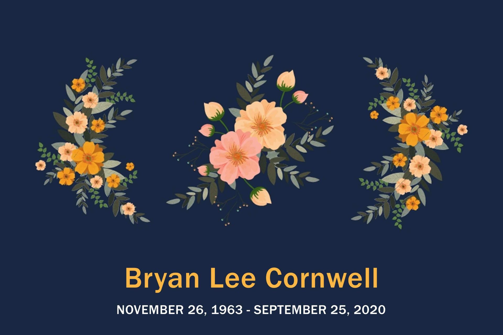 Obituary Bryan Cornwell