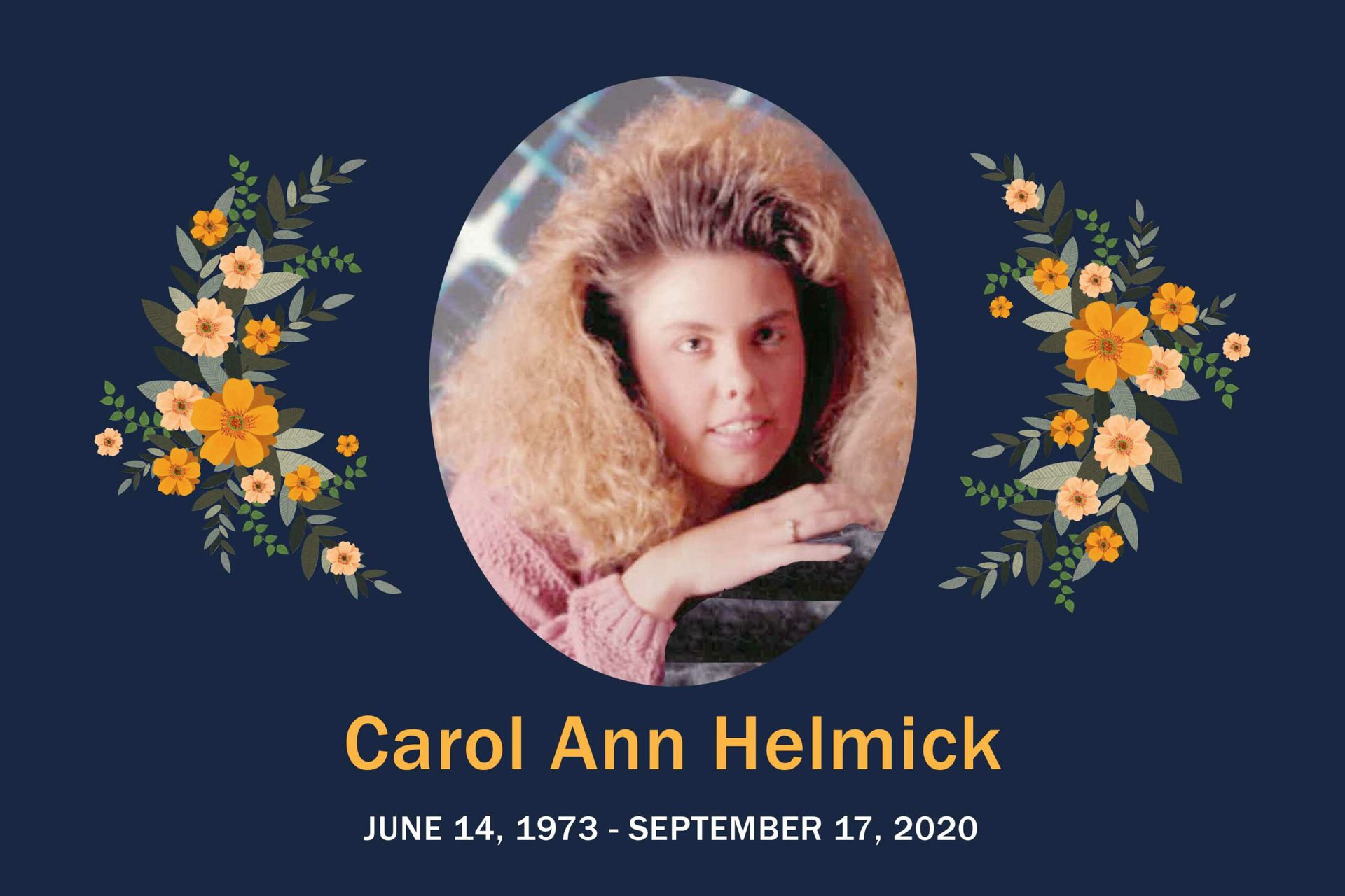 Obituary Carol Helmick