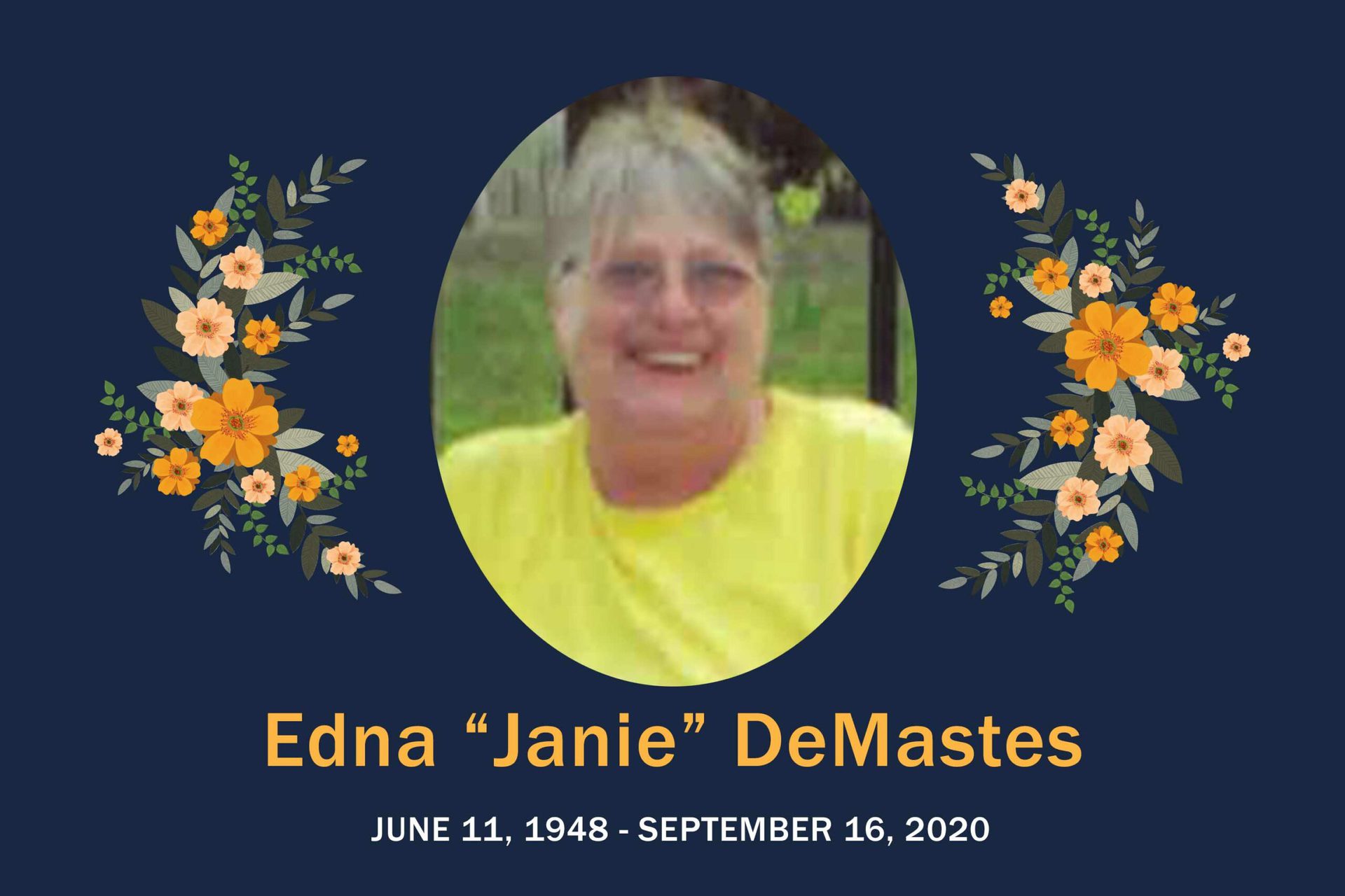Obituary Edna DeMastes
