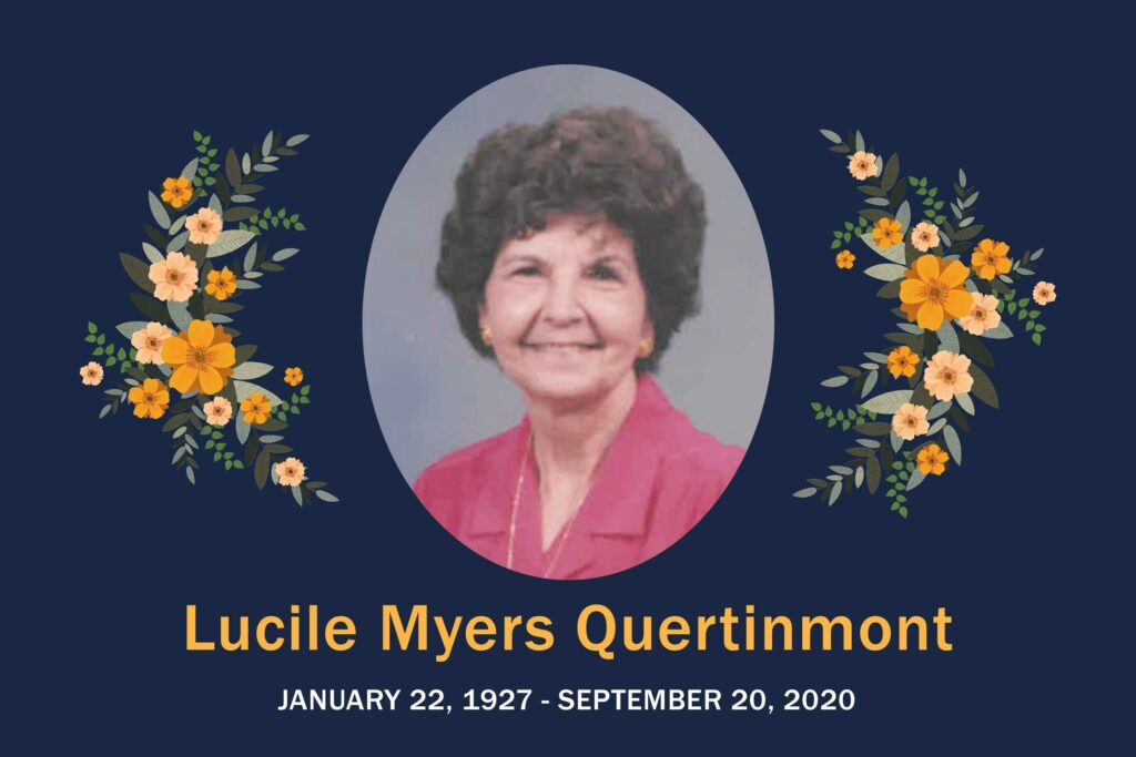 Obituary Lucile Quertinmont