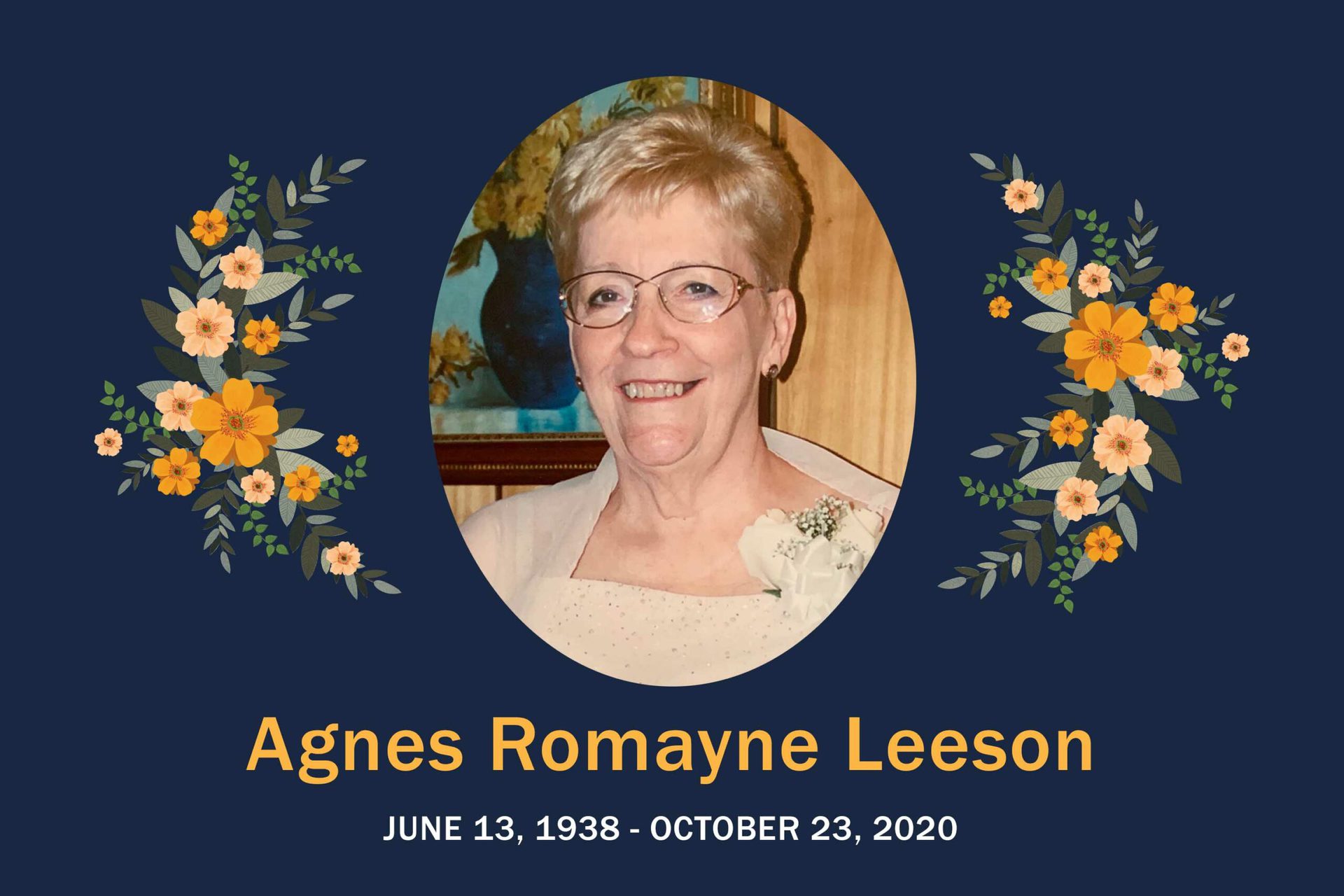Obituary Agnes Leeson